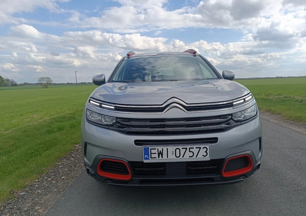 Citroen C5 Aircross cena 82900 przebieg: 78000, rok produkcji 2019 z Wieluń małe 631
